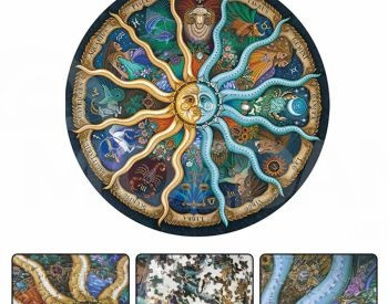 მაღალი ხარისხის ფაზლი,პაზლი ზოდიაქაო (500 დეტ) თბილისი - photo 1