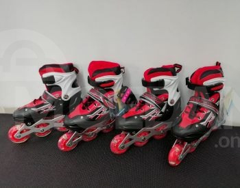 საბავშვო, როლიკები გორგოლაჭები (34-37) კაუჩუკი თბილისი - photo 2