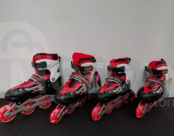 საბავშვო, როლიკები გორგოლაჭები (34-37) კაუჩუკი თბილისი - photo 1