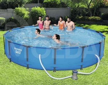 კარკასული აუზი 10220 ლიტრი Bestway 56595 ზომა: 427 x 84 თბილისი - photo 2