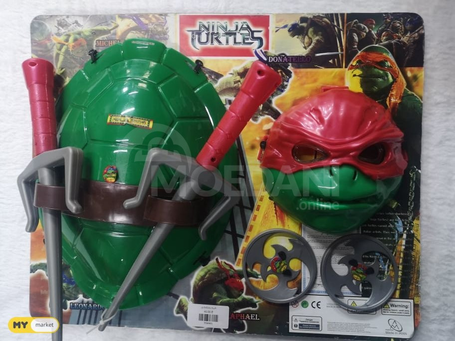 საბავშვო სათამაშო კუ ნინძები - ს ნაკრები ნიღბით თბილისი - photo 1