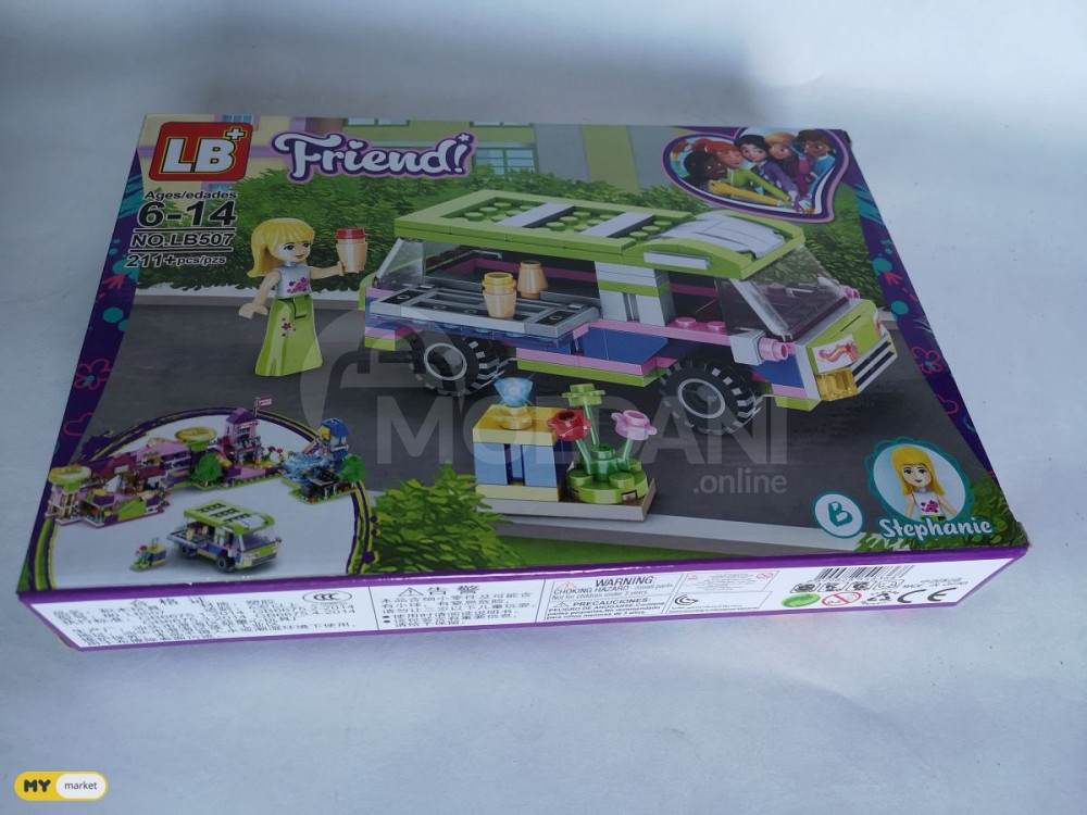 ლეგოს ( Lego )ტიპის ასაწყობი 211 დეტალ 121530 საბავშვო სათამ თბილისი - photo 1