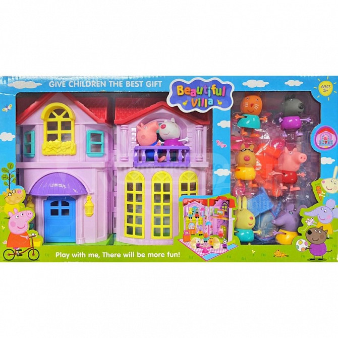 Kids Toy Peppa Pig House Peppa Pig Set Tbilisi - photo 1