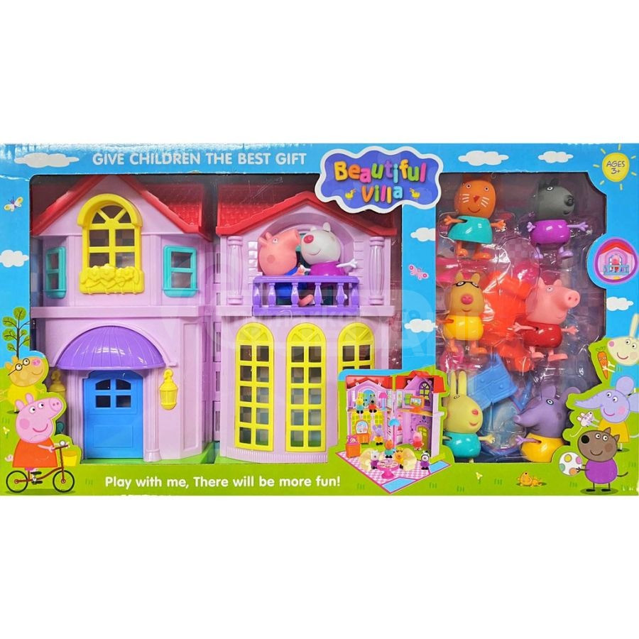 Детская игрушка Домик «Свинка Пеппа» Набор «Свинка Пеппа» Тбилиси - изображение 1