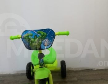 სამთვლიანი სამბორბლიანი ველოსიპედი საბავშვო ველო თბილისი - photo 2