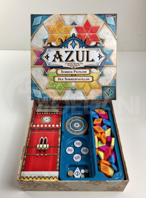 Азул Азул - настольная игра с деревянными фигурками настольные игры Тбилиси - изображение 1