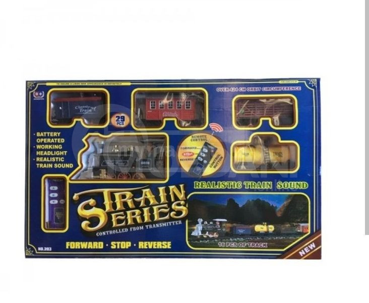 სათამაშო საბავშვო დისტანციური მატარებელი თბილისი - photo 1