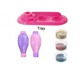 საბავშვო სათამაშო საქსოვი ნაკრები ბისერების ნაკრები თბილისი - photo 2