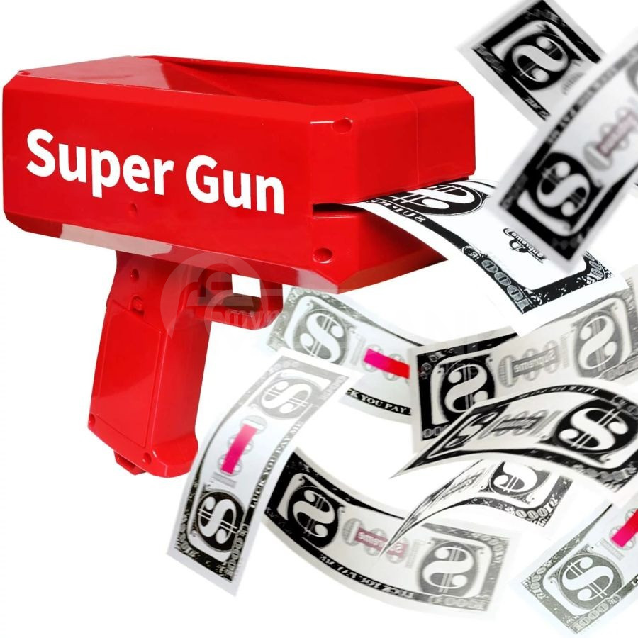 ფულის სასროლი აპარატი money gun თბილისი - photo 1