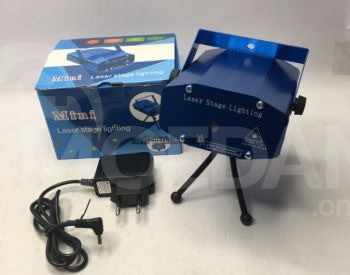 მინი ლაზერ პროექტორი (ივენთის, ფართის, კლუბის) თბილისი - photo 3