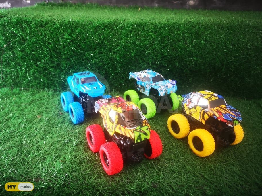 სათამაშო გამძლე არამტვრევადი მანქანა ჯიპი თბილისი - photo 1