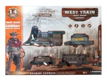 მატარებელი west train (14 დეტალიანი) თბილისი - photo 1