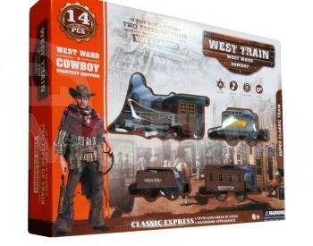 მატარებელი west train (14 დეტალიანი) თბილისი - photo 2