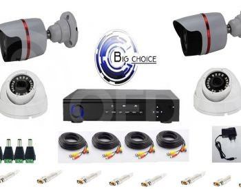 8-камерный комплект AHD 2.0MP - 656 лари Тбилиси - изображение 1