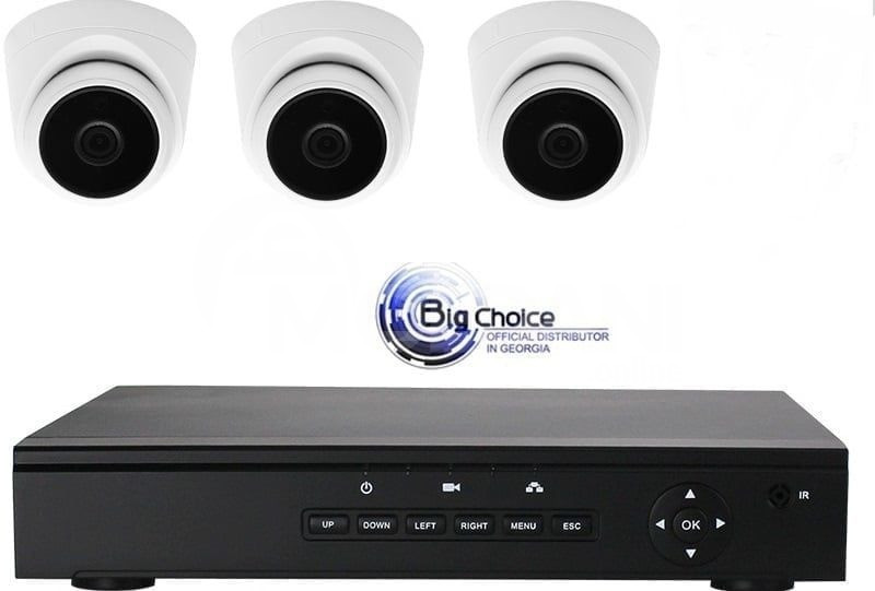 3 კამერიანი 2.0MP HD სრული კომპლექტი 403 ლარი თბილისი - photo 1