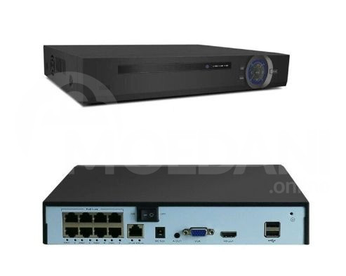 NVR 8-канальный PoE-рекордер Тбилиси - изображение 1