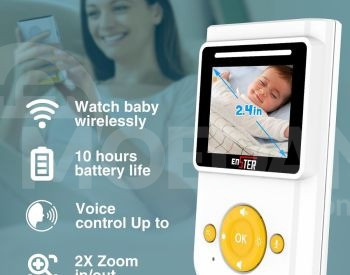 Baby monitor .ძიძა კამერა მონიტორით თბილისი - photo 3