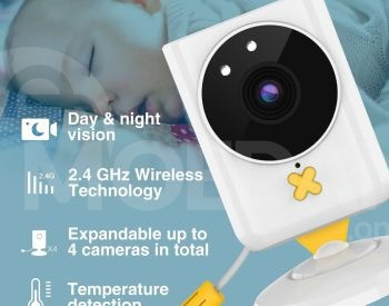 Baby monitor. Nanny camera with monitor Tbilisi - photo 7