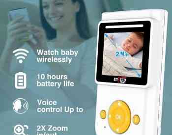 Baby monitor .ძიძა კამერა მონიტორით თბილისი