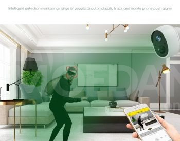 2-мегапиксельная мини-IP-камера WIFI с солнечной панелью Тбилиси - изображение 5