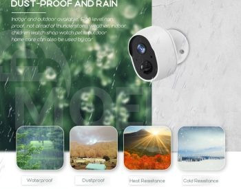 2-мегапиксельная мини-IP-камера WIFI с солнечной панелью Тбилиси - изображение 1