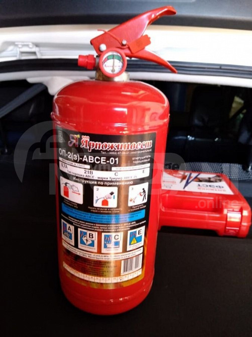 Fire extinguisher powder 1-kg Tbilisi - photo 1
