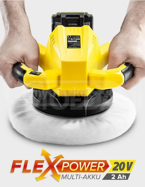 Аккумуляторная эксцентриковая полировальная машина PPOS 10-20 В Полировка Тбилиси - изображение 4