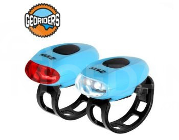 2 LED bicycle lights with 2 modes Tbilisi - photo 2