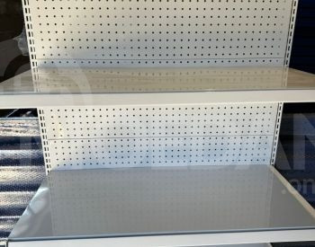 Shop wall shelves with perforated hangers Tbilisi - photo 1