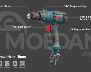 Электрическая отвертка Ronix-2513 280Вт 25Нм Тбилиси - изображение 9