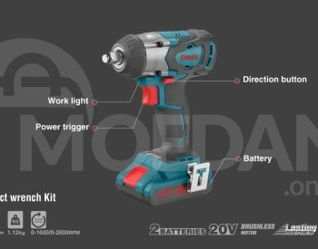 Аккумуляторная отвертка Ronix-8907K 20В Тбилиси - изображение 4