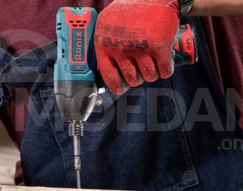 Аккумуляторная отвертка Ronix-8104K 12В, 120Н.М Тбилиси - изображение 1