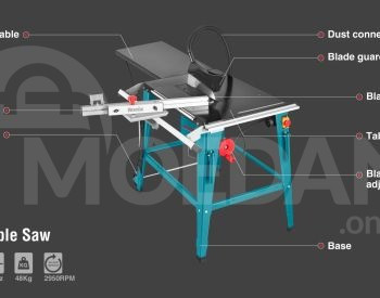 Table saw Ronix-5605 2000w 315mm Tbilisi - photo 3