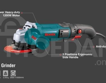 Electric angle grinder Ronix-3161 115mm 1200w Tbilisi - photo 3