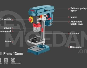 Electric drill Ronix-2603 13mm 350w Tbilisi - photo 2