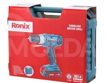 უსადენო ბურღი-სახრახნისი Ronix-8014 14.4V 26nm თბილისი - photo 5