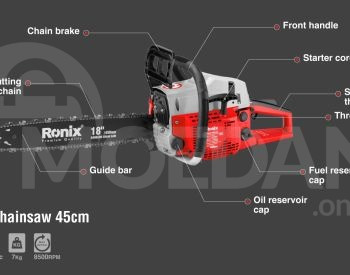 Бензопила бензопила Ronix-4647 45 см Тбилиси - изображение 2