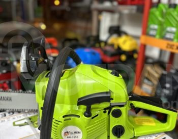 აქცია!!! ჯაჭვური ხერხი ბენზინის ძრავზე(დრუჟბა) BAUMANN CTCS5 თბილისი - photo 1