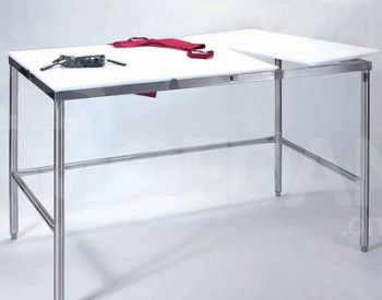 UV/steel table with PE board (150x70x85) Tbilisi - photo 1