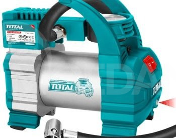 აქცია!!! ჰაერის კომპრესორი 12ვ, 35ლ/წთ TOTAL TTAC1406 მანქ თბილისი - photo 1