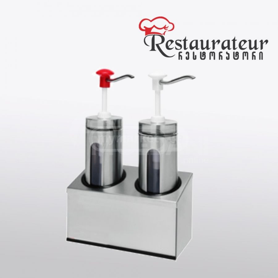 სოუსების დისპენსერი (2განყოფილებიანი) თბილისი - photo 1