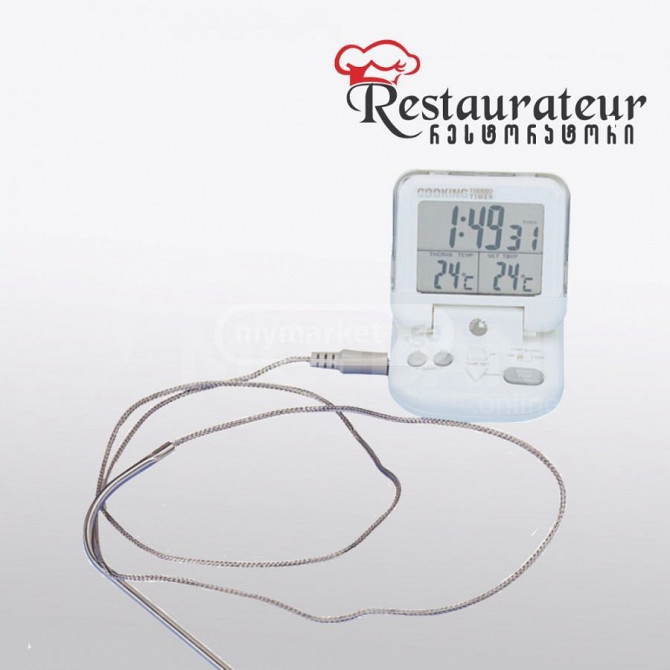 Kitchen thermometer, with timer, temp. by programming Tbilisi - photo 2