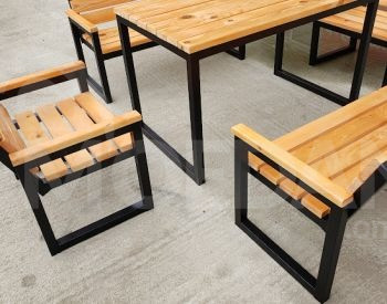 ეზოს ავეჯის ნაკრები 6 ადგილიანი (ხუთეული) თბილისი - photo 2