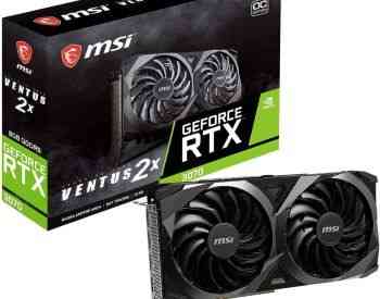 ვიდეობარათი MSI Gaming GeForce RTX 3070 8GB GDRR6 256-Bit თბილისი