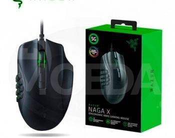 Продается игровая мышь Razer Naga X USB RGB, черная Тбилиси - изображение 4