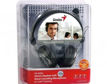 ყურსასმენი HS-04SU Genius Full-Size Headphone Noise Cancelat თბილისი - photo 1