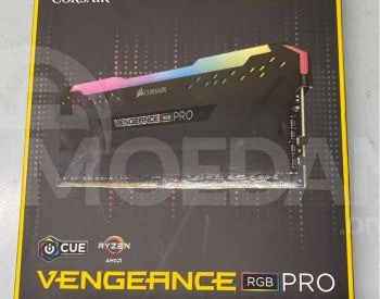 Продается Corsair Vengeance RGB Pro 32 ГБ (2x16 ГБ) DDR4 3200 Тбилиси - изображение 1