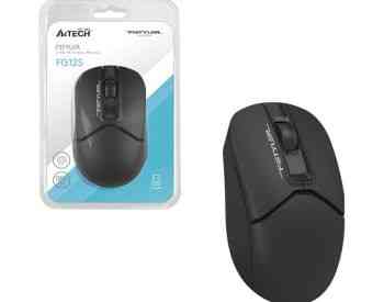 მაუსი A4Tech FG12 BLACK FSTYLER WIRELESS MOUSE BLACK 1200DPI თბილისი