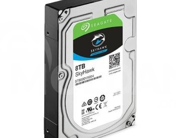 ST8000VX004 — Seagate SkyHawk SATA 8 ТБ, 6 Гбит/с, 3,5 дюйма; 256 МБ 5900 Тбилиси - изображение 1