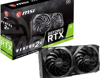 ვიდეობარათი MSI Gaming GeForce RTX 3070 8GB GDRR6 256-Bit თბილისი - photo 1